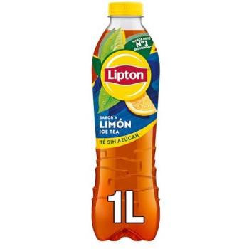 Té Verde Lipton Limón Zero 1 Lt