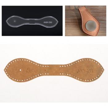 Leather Craft Keychain Template