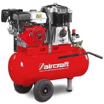 Mobiler Kolbenkompressor AIRBAU 652/100 B PRO mit Benzinmotor