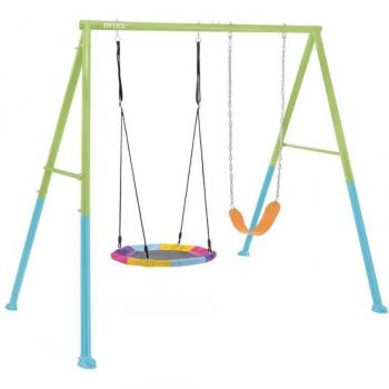 Intex Schaukelsystem „Vogelnest“ – 2‑teiliges Set für den Garten