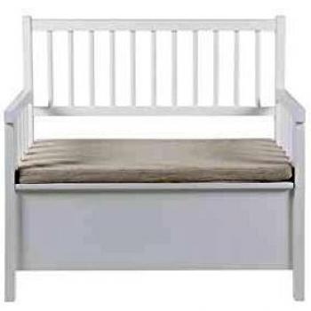 Thomas Panca Ac Design – 85x95x48 cm, legno bianco