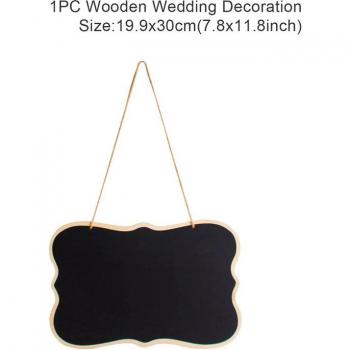 QIFU 10pcs Wedding Photo Booth Mini Chalkboard Props