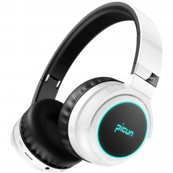 Auriculares Picun B26 Bluetooth Inalámbricos con Iluminación y Tarjeta TF