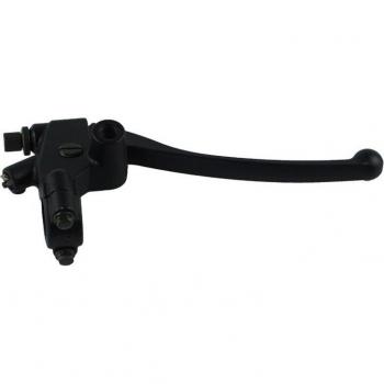 22mm Motorcycle Brake Clutch Lever Pair with Lens Holder for Honda