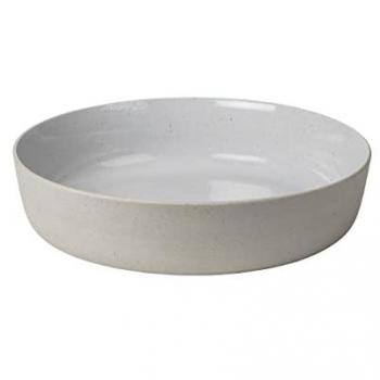 Blomus Salatschüssel Sablo, Keramik, Ø 28 cm, sandfarbe