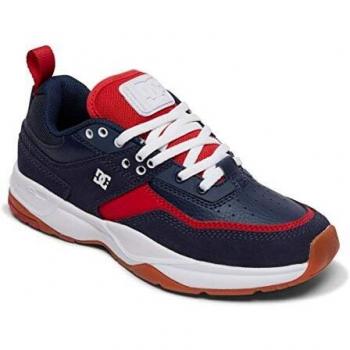 E.Tribeka DC Shoes Baskets pour Garçon Enfant 8-16 Ans Bleu Taille EU 34.5