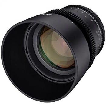 Samyang MF 85mm T1,5 VDSLR MK2 Sony E (Sony E, APS-C / DX, Vollformat, Micro Four Thirds), Objektiv, Schwarz