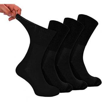 Extra Wide Bamboo Diabetic Non Elastic Socks