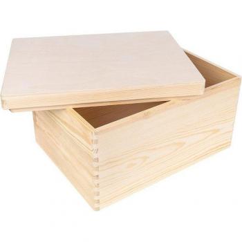 Dekorative Holzkiste für Erinnerungen 40x30x22 cm