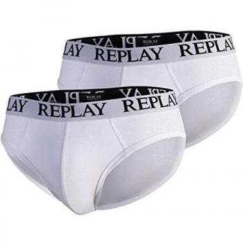 REPLAY Slip Nero/Blanco