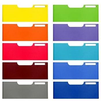 Set de 10 façades colorées pour Modulodoc Jumbo