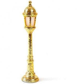 Lampe décorative SELETTI Street Lamp dorée à LED avec batterie