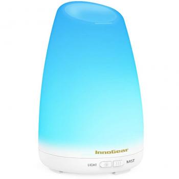 InnoGear Luftbefeuchter 150 ml mit einstellbarem Nebelmodus und RGB-LEDs