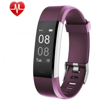 YAMAY® Vibrationsalarm Anruf SMS Whatsapp Fitness Tracker