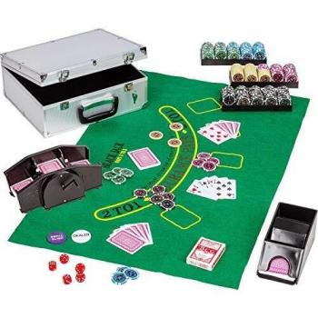 GAMES PLANET Profi Poker Set 300er