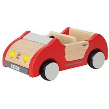 Hape Familienauto Rot Holzspielzeug