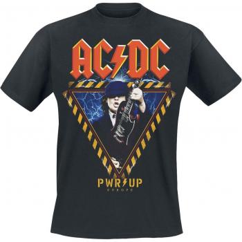 Acoustic Rock Camiseta AC/DC PWRUP 2024 5XL Negro