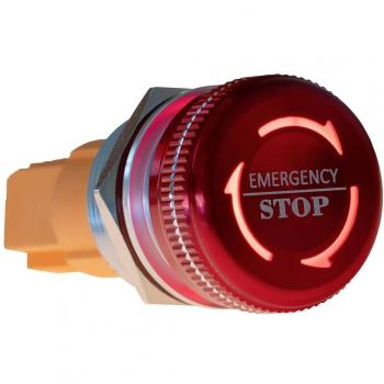 Joy-it Button22NA-01 Not-Aus-Taster mechanische Verriegelung Rot, Grün (Ø x H, Taster + Schalter)
