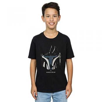 Mandalorian T-Shirt für Jungen in Schwarz 9-11 Jahre