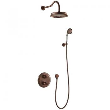 Mamoli Retro Shower Set Rame