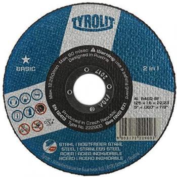 Disco C H Metal/Inox 125x2,5mm