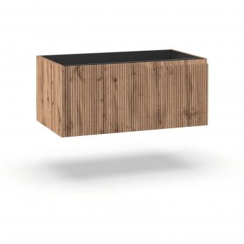 Quercia 80x45x35 Base Portalavabo Cestone Venere