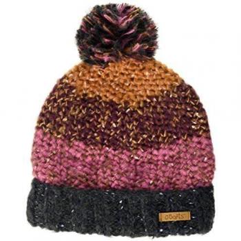 Barts Boys' Azalea Beanie Beret, Grey (Dark Heather 0019), Extra Small