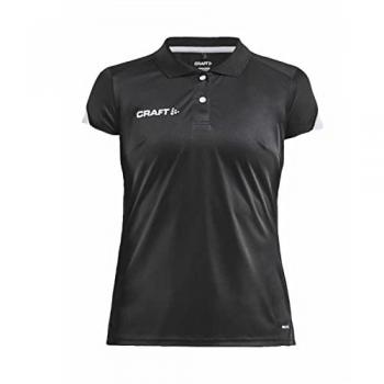 Craft Pro Control Impact Damen Polo-Shirt Schwarz