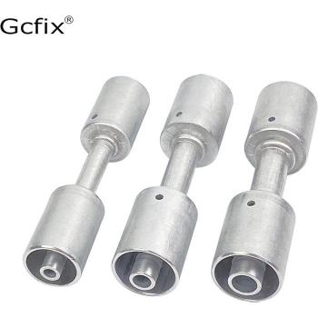 A/C Aluminum Beadlock Splice Fitting for 3/8 1/2 5/8 Hose