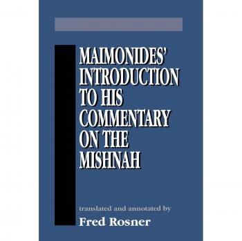Maimonides Introduction to His