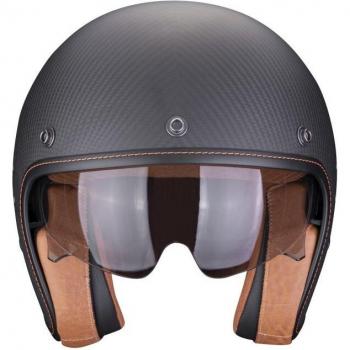 Scorpion Exo Motorradhelm Scorpion Exo Belfast EVO Carbon Solid Matt-Schwarz L