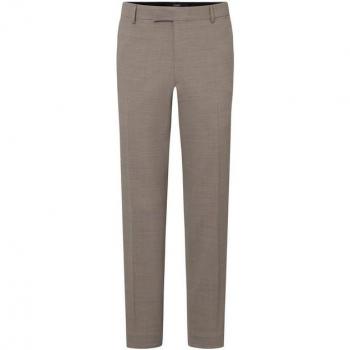 JOOP! Beige Schurwoll-Stretch Anzughose für Männer