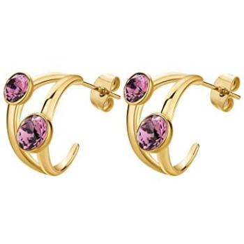Brosway Orecchini da donna a cerchio con cristalli Affinity