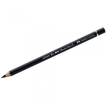 Lápiz de dibujo Faber-Castell negro, gama Albrecht Dürer, acuarelable