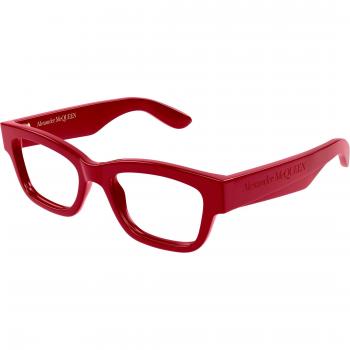 Alexander McQueen AM0422O 007 Occhiali da Vista Rosso