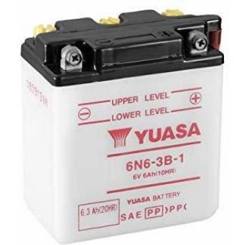 Batterie YUASA 6N6-3B-1 pour moto