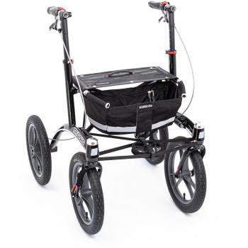 Trionic Walker 14er – Ergonomischer Rollator, Schwarz