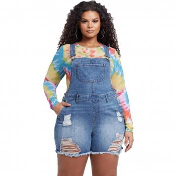 Women’s Streetwear Denim Overalls