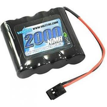 Voltz 4.8V NIMH Receiver Battery 2000mAh