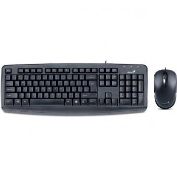 Genius KM-130 Teclado USB Alemán Negro