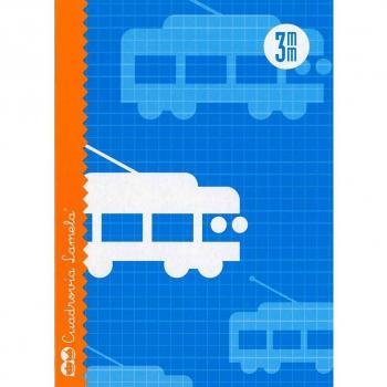 LIBRETA 4º 30H 70G CUADROVIA 3MM
