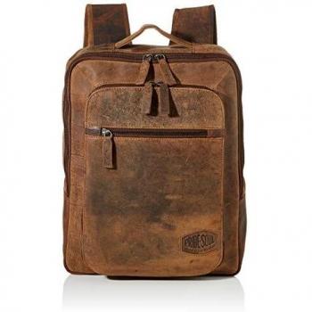 PRIDE&SOUL Rucksack JESTER mit Laptopfach Echtleder