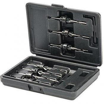 Brocas avellanadoras Silverline 273222, 7 pzas
