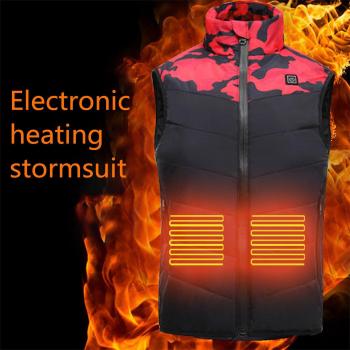 Chaqueta térmica impermeable para niños con calefacción