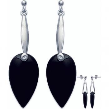 G7880 “Eva” – Anelli di Lilia in Argento Nero