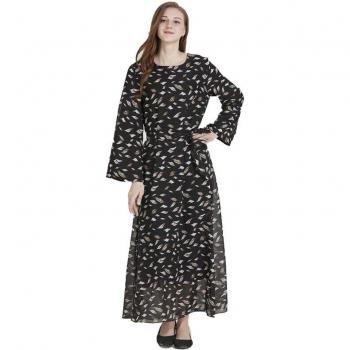 Vrouwen Boho Strandjurk met Bloemenprint