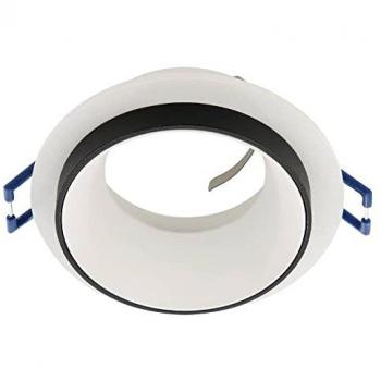 Faretto da Incasso Carosso Alluminio Bianco 1 Luce GU10 35W