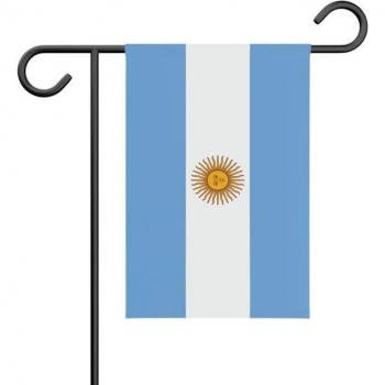 Drapeau Argentine Patio Flag – 32x47.5 cm, Polyester, Front/Back Print