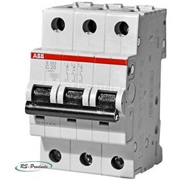 Circuit Breaker 13 A, Class C, 3‑Pin – ABB S203M‑C13