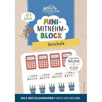 Pen2nature: Mini-Mitnehm-Block Vorschule